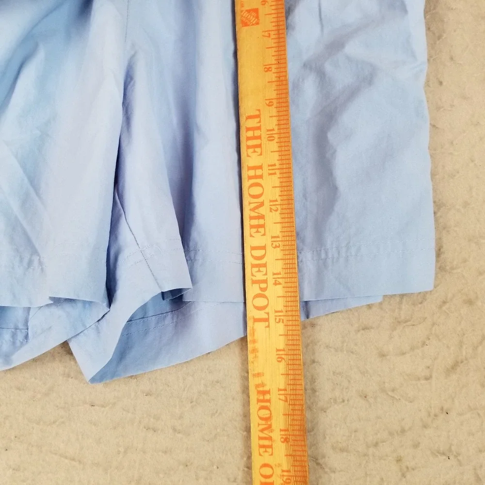 Columbia Shorts Mens L Blue PFG Backcast III Water Fishing Nylon FL0073 6 Inseam